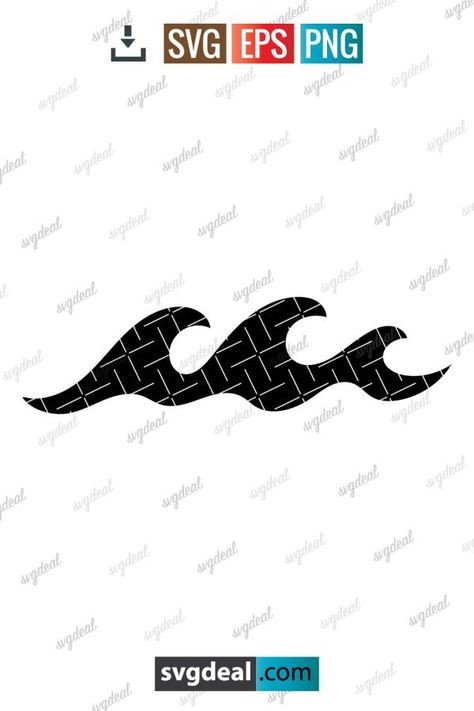 Wave Svg Waves Svg Free, Wave Svg Free, Wave Template, Beach Stencils, Wave Stencil, Gatefold Cards, Water Animals, Personal Project, Start Now