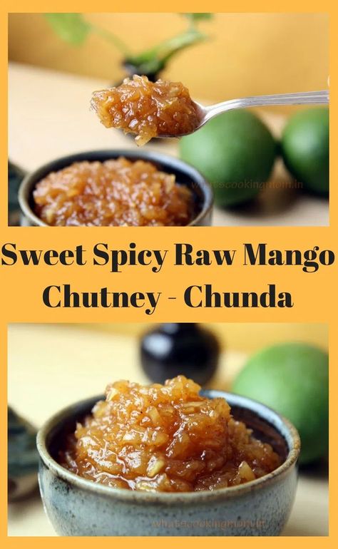 Raw Mango Chutney, Mango Chutney Recipe, Mango Desserts, Mango Chutney, Raw Mango, Best Vegetarian Recipes, Mango Recipes, Tasty Vegetarian Recipes, Instant Recipes