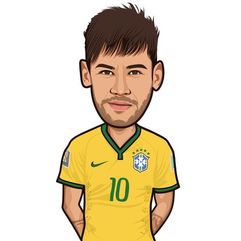 Neymar Jr Anime, Neymar Jr Cartoon, Neymar Anime, Neymar Cartoon, Neymar Kid, Inter Milan Logo, Anime Tshirts, Cartoons Dp, Class Dojo