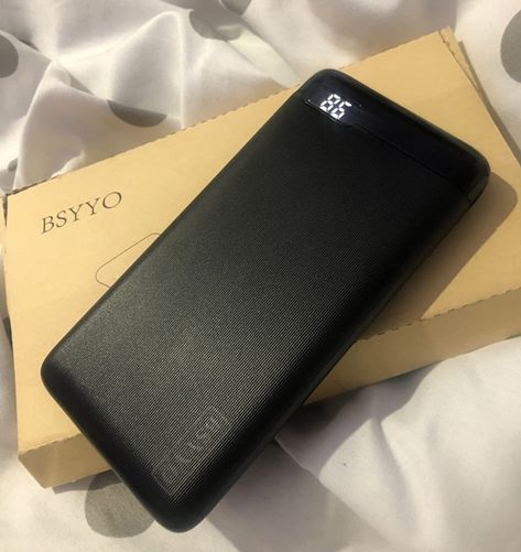 Aesthetic Portable Charger, Best Portable Charger, Portable Charger Aesthetic, Powerbank Aesthetic, Bank Aesthetic, Electronic Hacks, Study Tour, Portable Chargers, Electronics Hacks