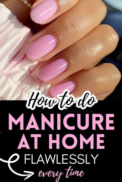 Master the art of the manicure at home with our 5 simple tips that make DIY nails look professionally done! Learn how to do nails at home with easy, step-by-step instructions perfect for beginners. Discover everything from basic prep to DIY gel manicure techniques. Don’t miss out—check out these essential manicure guide tips on our website and achieve that salon-quality look without leaving your house! At Home Manicure Diy, Do Nails At Home, How To Do Manicure, Diy Manicure At Home, Perfect Manicure At Home, Diy Gel Manicure, Skincare Routine Tips, At Home Manicure, Gel Manicure At Home