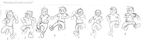 animation run front view Front Run Cycle Animation, Jump Animation, Running Illustration, Cartoon Tutorial, Running Art, Pencil Test, Run Cycle, Multiplication Chart, Graphics Animation