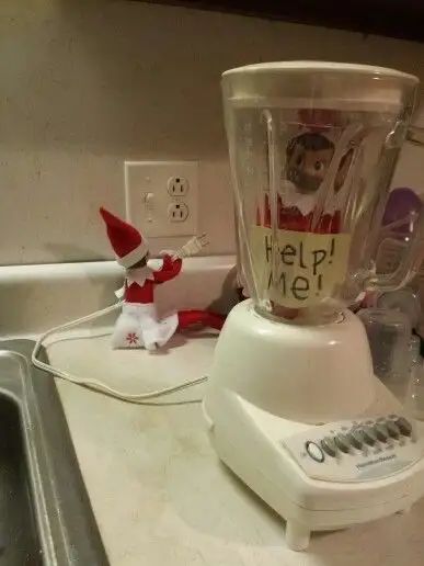 Elf Ideas Easy, Bad Elf, Elf Magic, Awesome Elf On The Shelf Ideas, Elf Activities, Xmas Elf, Elf Antics, Elf Fun, Already Gone