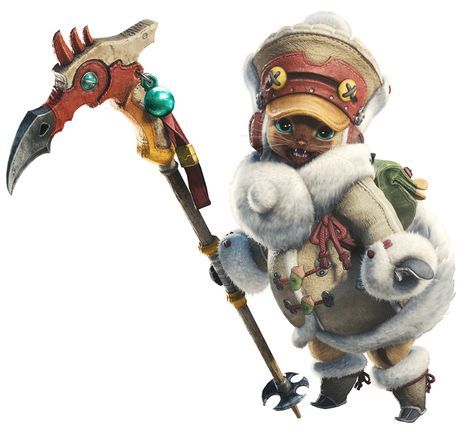 Palico Winter Gear Artwork from Monster Hunter: World #art #artwork #gaming #videogames #gamer #gameart #monsterhunterworld #monsterhunter Palico Monster Hunter, Monster Hunter Cat, Monster Hunter Series, Hunter Art, Monster Hunter Art, Gear Art, Monster Hunter World, Winter Gear, Game Character Design