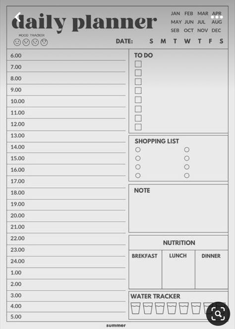 Timetable Ideas For Classroom, Planner Aesthetic Ideas, Studera Motivation, Goodnotes Template, Study Planner Printable, To Do Planner, Note Writing Paper, Daily Planner Pages, Buku Skrap