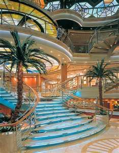 The gorgeous atrium on the Sea Princess, cruising to Alaska. Cruise Ships Interior, Sea Princess, Princess Cruise Lines, Luxury Cruise Ship, Princess Cruise Ships, World Cruise, Cruise Liner, Princess Cruise, Dream Cruise