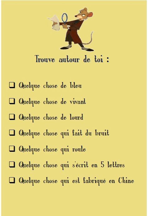 Jeu inspiré du jeu des « chasseurs visuels » tiré du livre : Matériel : - la classe ( ou autre lieu) - 1 dé - les cartes de... French Resources, French Class, French Lessons, Teaching French, Escape Game, Teacher Appreciation Week, Learn French, Educational Activities, Kids And Parenting