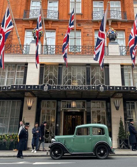 Claridge's in London Claridges London, Car Pic, Austin Seven, Duke Of York, London Street, Beautiful Hotels, Sunday Morning, Car Pictures, Instagram A