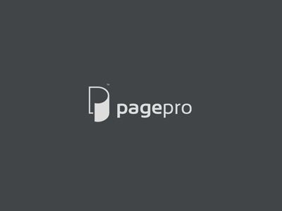 Pagepro - interactive web agency. Logo Intelligent, Best Logos, Paper Logo, Inspiration Logo Design, Clever Logo, Logo Luxury, Up North, Logo Mark, Logo Design Creative