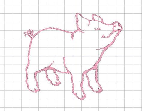 Pig Embroidery Pattern, Pig Embroidery, Farm Embroidery, Farm Quilt, Beginner Sewing Patterns, Christmas Embroidery Designs, Products To Sell, Baby Embroidery, Learn Embroidery