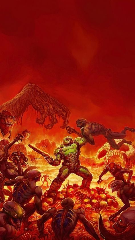 2016 Wallpaper, Doom 2016, Doom Eternal, Best Wallpaper Hd, 3d Wallpapers, Best Wallpaper, Wallpapers, Zombies