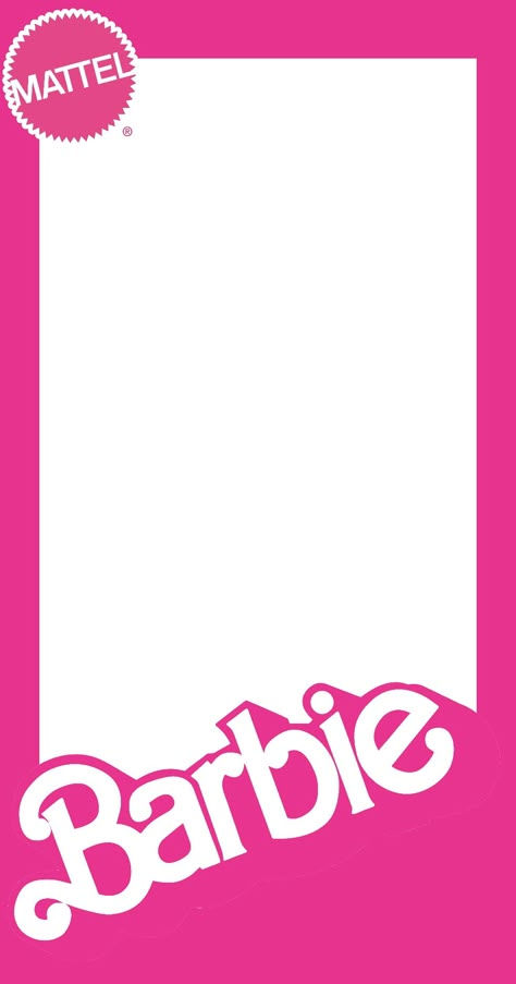 Barbie Chalkboard Art, Barbie You Can Be Anything, Barbie Theme Background, Barbie Poster Template, Barbie Pink Background, Barbie Ticket, Barbie Frame, Barbie Party Template, Barbie Background Template