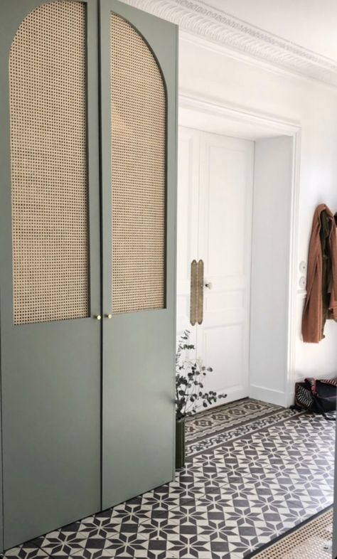 Grass Cloth Wardrobe Doors, White Rattan Wardrobe Doors, Mosaic Closet Doors, Cane Cupboard Doors, Rattan Shutter Wardrobe, Cane Almirah, Arched Wardrobe Doors, Shutter Designs Wardrobe, Rattan Almirah