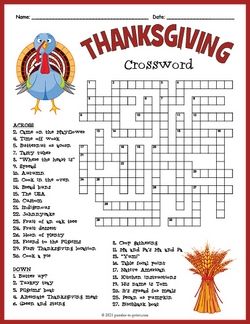 Thanksgiving Crossword Puzzle, Thanksgiving Crossword, Thanksgiving Party Food, Traditional Thanksgiving Dinner, Puzzle Worksheet, Thanksgiving School, Thanksgiving Activity, Thanksgiving Time, Ela Activities