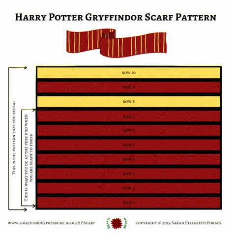 Harry Potter Scarf Crochet Pattern Free, Crochet Harry Potter Scarf Pattern Free, Hogwarts Scarf Crochet Pattern, Gru Scarf Crochet Pattern, Gryffindor Scarf Pattern, Gryffindor Crochet Scarf, Gryffindor Scarf Knit Pattern, Gryffindor Knitting Pattern, Harry Potter Scarf Pattern Crochet