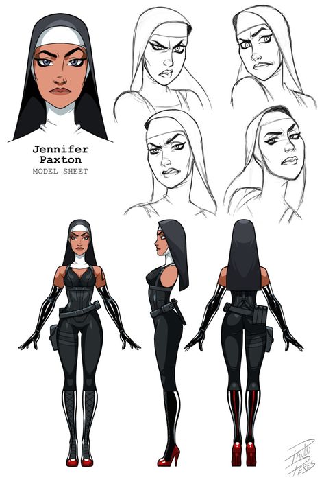 The Saints Hitman, 2d Model Sheet, Character Model Sheet T Pose, 2d Character Model Sheet, Turnaround Character, Character Concept Sheet, Model Sheet Character, Character Turnarounds, Character Turnaround