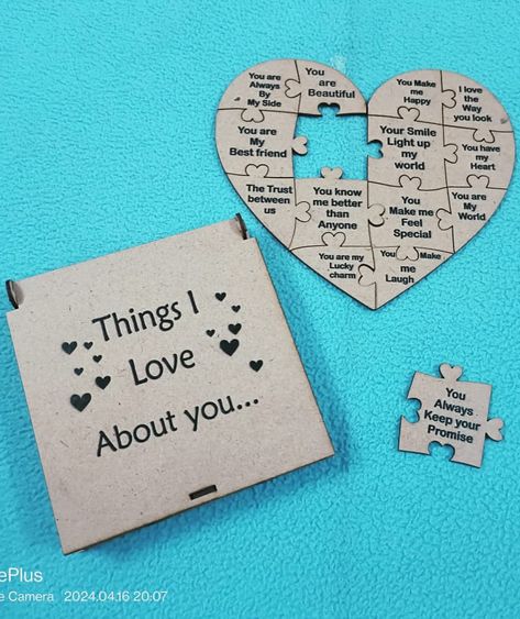 Fathers Day Crafts Preschool, Bday Quotes, Reasons Why I Love You, Crafts Preschool, Diy Puzzles, Customised Gifts, Puzzles Gifts, Fathers Day Crafts, Save For Later