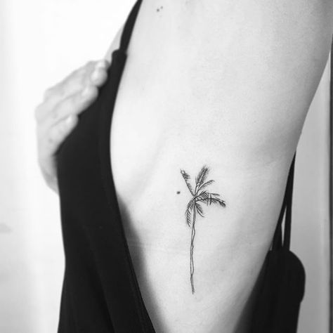 Palm Tree Tattoo Ideas, Tree Tattoo Ideas, Tree Tattoo Meaning, Tropical Tattoo, Branch Tattoo, Palm Tattoos, Tree Tattoo Designs, Palm Tree Tattoo, 4 Tattoo