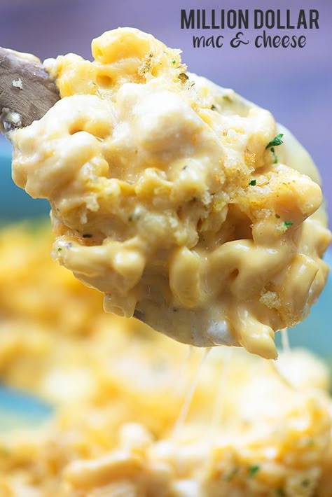 Million Dollar Mac And Cheese, Gf Sides, Mac And Cheese Casserole, Homemade Cheese Sauce, Macaroni Cheese Recipes, Best Mac And Cheese, Mac Cheese Recipes, Salad Pasta, Baked Mac N Cheese