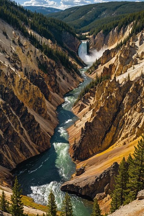 Wonders of the Wild: Exploring Yellowstone National Park Old Faithful, American West, Yellowstone National, Outdoor Recreation, Iconic Landmarks, Yellowstone National Park, Wyoming, Hiking Trails, Natural Wonders