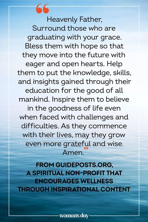 11 Graduation Prayers to Honor Their Faith on the Special Day Prayer For Graduation Ceremony, Spiritual Graduation Quotes, Poems About Graduation, Prayer For Guidance In Decision Making, Graduation Scripture, Graduation Prayers, Xavier University, Opening Prayer, The Graduate