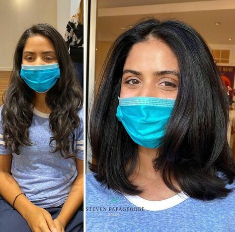 Shoulder Haircut, Long Hair Cut Short, Best Hair Stylist, Long To Short Hair, Shoulder Length Hair Cuts, Round Face Haircuts, Haircuts For Medium Hair, Haircuts Straight Hair, Girl Haircuts