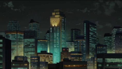 Anime Buildings Background, Building At Night, Hunter Movie, Reading City, Dr World, Life Before You, Photo Work, Hunter Anime, Old Anime