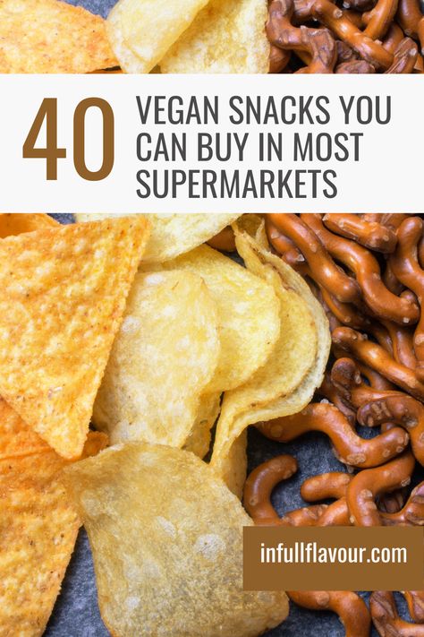 40 vegan snacks you can buy in most supermarkets Vegan Snacks To Buy, Best Vegan Snacks, Snacks To Buy, Snack Set, Good To Know, Vegan Snacks, Plant Based Diet, Round Up, Plant Based