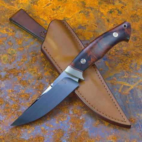 Fenix S125V, 3/13 Blade length: 120mm Overall length: 250mm Blade material: CPM S125V, 65Rc Handle Material: ironwood, titanium Sold Knife Template, Trench Knife, Knife Collection, Japanese Knife, Hard Metal, Knife Design, Cool Knives, Knife Sheath, Custom Knife