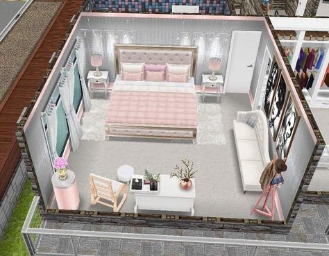 Sims Freeplay Bedroom Ideas, The Sims Freeplay Houses Ideas, Sims Freeplay House Ideas Layout, Sims Freeplay House Ideas, Play Bedroom, Casas The Sims Freeplay, The Sims Freeplay, Sims Mobile, Sims Freeplay Houses