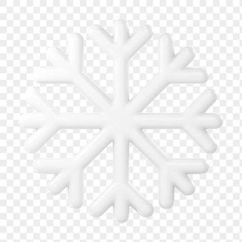 Snowflake Illustration, 3d Minimal, Snowflake 3d, Snowflake Icon, Snowflake Png, Christmas Emoji, Snowflake Snowflake, Snowflake Clipart, Minimal Illustration