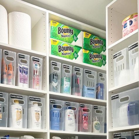 Costco Storage Ideas, Costco Closet, Food Shelf Life, Garage Storage Inspiration, Cleaning Closet, Storage Room, Professional Organizer, Garage Storage, Closet Storage