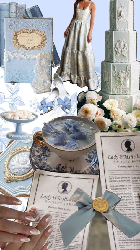 Blue Tea Party Aesthetic, Blue And White Tea Party, White Tea Party, Par Tea, 30th Birthday Ideas, My 30th Birthday, Bridal Tea Party, Blue Tea, Bridal Tea