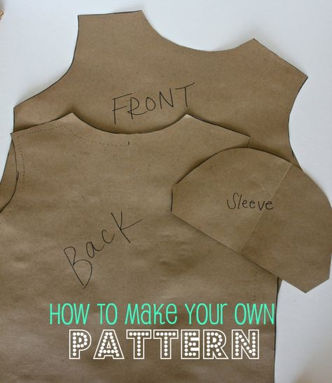 Making Your Own Pattern: A How-to Busy Calendar, Sewing 101, Sew Ins, Costura Diy, Sewing Diy, Creation Couture, Pattern Drafting, Diy Couture, Sewing For Beginners