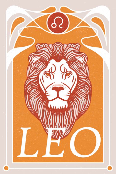 For all those Leos out there! Decorate your space with a poster from our Astrology collection and let your inner lion ROAR! Leo Zodiac Art, Leo Poster, Grey Jay, Gray Jay, Lion Roar, Leo Star Sign, Leo Star, Sign Illustration, Leo Sign