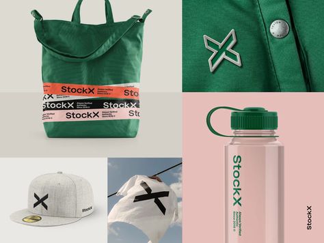 StockX unveils a brand refresh after a mammoth year Brand Swag, Logo Typeface, Brand Refresh, Visual Identity Design, Its Nice That, Creative Industries, Retro Futurism, Packaging Design Inspiration, New Logo