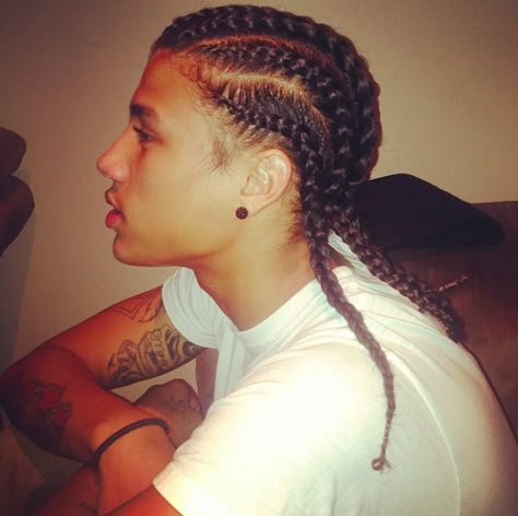 Pinterest: Cookie L.a Hispanic Men, Braids For Boys, Mens Braids, Mens Braids Hairstyles, Corte De Cabelo Masculino, Long Hair Styles Men, Boy Hairstyles, Afro Hairstyles, Braid Styles