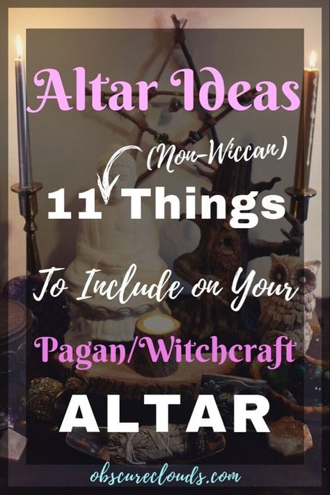 #Tarot #TarotReading #Astrology #AstrologyReading #Divination #Magic #Witchcraft #TarotCards #Horoscope #Mystic #Spirituality #FortuneTelling Pagan Alter, Wiccan Alter, Altar Inspiration, Alter Ideas, Spiritual Altar, Wicca For Beginners, Witch Altar, Witchcraft Altar, Wiccan Crafts