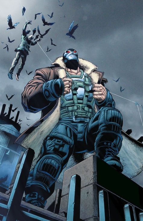 Bane Batman Wallpaper, Bane Dc Art, Bane Comic Art, Bane Artwork, Bane Dc Comics, Bane Comic, Bane Wallpaper, Bane Art, Dc Bane