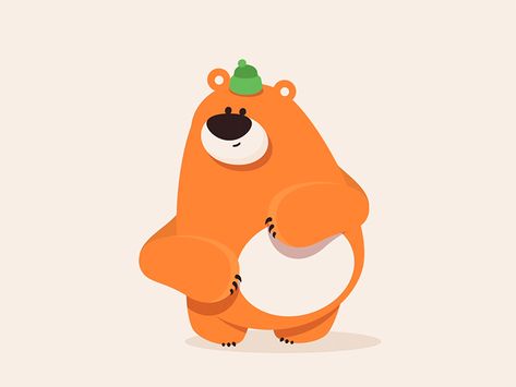 Dancing bear 2d Animal Character Design, Animal Animation Gif, Animated Illustration Gif, Koala Character Design, Animation Gif Illustration, Cute Animation Gif, Dance Animation Gif, Character Animation Gif, Crazy Character Design