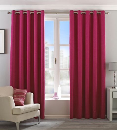 Eclipse Ready Made Blackout Eyelet Curtains - Pink Dress And Cloak, Eclipse Design, Curtains Pink, Bedroom Colours, Wide Curtains, Eyelet Curtains, Made To Measure Blinds, Window Types, Pastel Pink Aesthetic