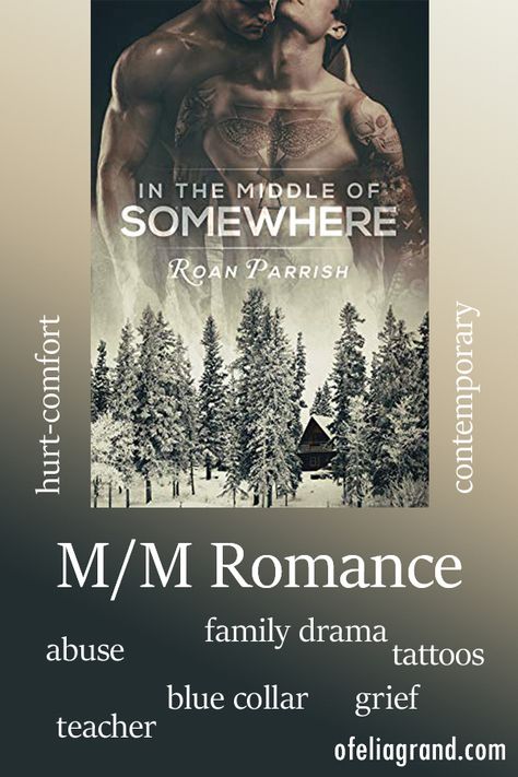 In the middle of Somewhere by Roan Parrish  Awesome M/M Romance!  #mmromance Mm Dark Romance Books, Book Tok Aesthetic, Mlm Books, Mm Books, Billionaire Romance Books, Gay Romance Books, Romance Books Worth Reading, Men Books, Tbr Pile