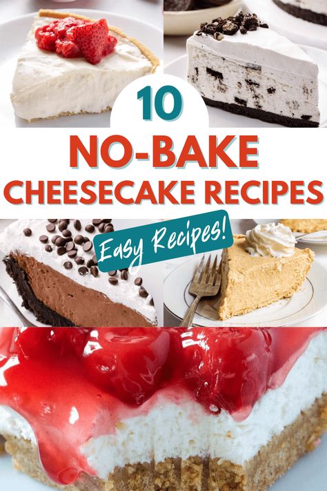 10 No-Bake Cheesecake Recipes | All Things Mamma Sugar Free Cheesecake Recipe, Cheesecake Recipe No Bake, Recipes Cheesecake, No Bake Chocolate Cheesecake, Boxed Cake Mixes Recipes, Fun Thanksgiving Desserts, No Bake Pumpkin Cheesecake, Easy No Bake Cheesecake, Sugar Free Cheesecake