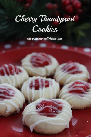 50+ Christmas Desserts - The Girl Creative Cherry Thumbprint Cookies, Cookie Recipe Christmas, Thumbprint Cookie Recipe, Thumbprint Cookie, Thumbprint Cookies Recipe, Thumbprint Cookies, Xmas Cookies, Köstliche Desserts, Dinner Dessert