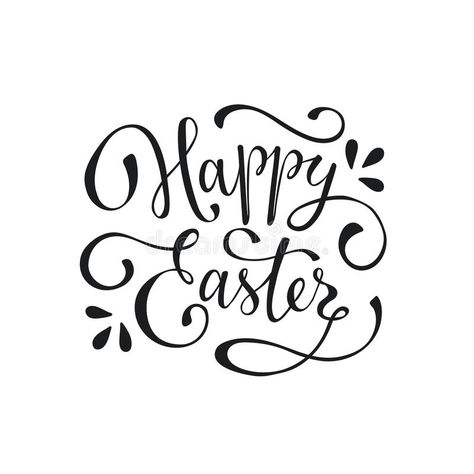 Happy easter text. Hand written Easter phrase. Greeting card text template isola #Sponsored , #Affiliate, #sponsored, #text, #Happy, #easter, #Hand Easter Lettering, Happy Easter Images, Happy Easter Printable, Black And White Google, Happy Easter Sign, Food Logo Ideas, Easter Sign, Easter Images, Easter Png