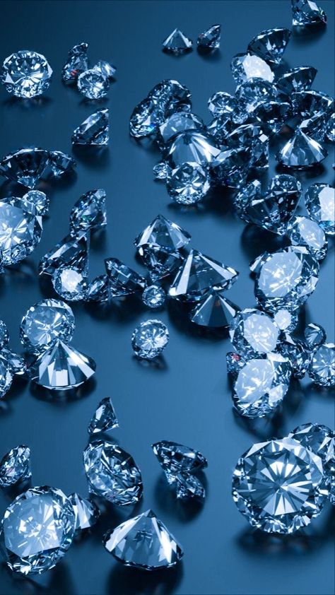 Diamond Wallpaper Iphone, Blue Pics, Darood Sharif, Unique Iphone Wallpaper, Cool Illusions, Amoled Wallpapers, Diamond Wallpaper, Diamond Picture, Screen Savers Wallpapers