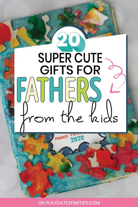 Dads Day Gifts From Kids, Dads Day Crafts Preschool, Father’s Day Gifts Made By Preschoolers, Father’s Day Crafts For Kids Keepsake, Farther Days Gifts From Kids, Fathers Day Presents From Kids, Father's Day Homemade Gifts, Easy Toddler Fathers Day Crafts, Fathers Day Gifts Ideas From Preschool Kids