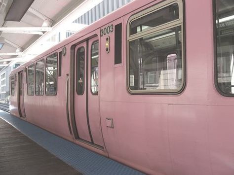 Pink Subway Pink Train, Tout Rose, I Believe In Pink, Pastel Pink Aesthetic, Pink Themes, Tickled Pink, Aesthetic Colors, Everything Pink, Vintage Modern