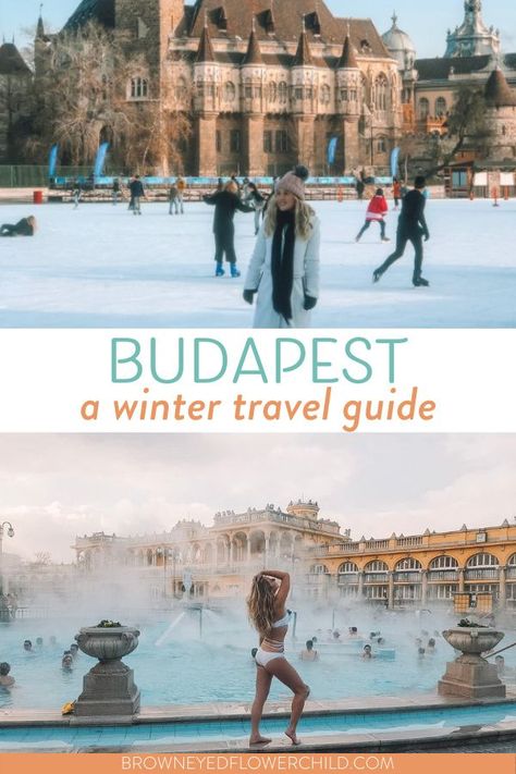 Budapest Packing List Winter, Winter In Budapest Outfits, Budapest Hungary Winter, Budapest Winter Outfit, Budapest Outfit Winter, Europe Winter Aesthetic, Hungary Winter, Winter Budapest, Hungary Photography