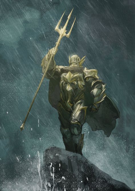 Fantasy Character Art Sea Knight, Dark Fiction, Dragon Armor, Image Painting, Knight Art, Knight Armor, King Art, Fantasy Concept Art, People Illustration